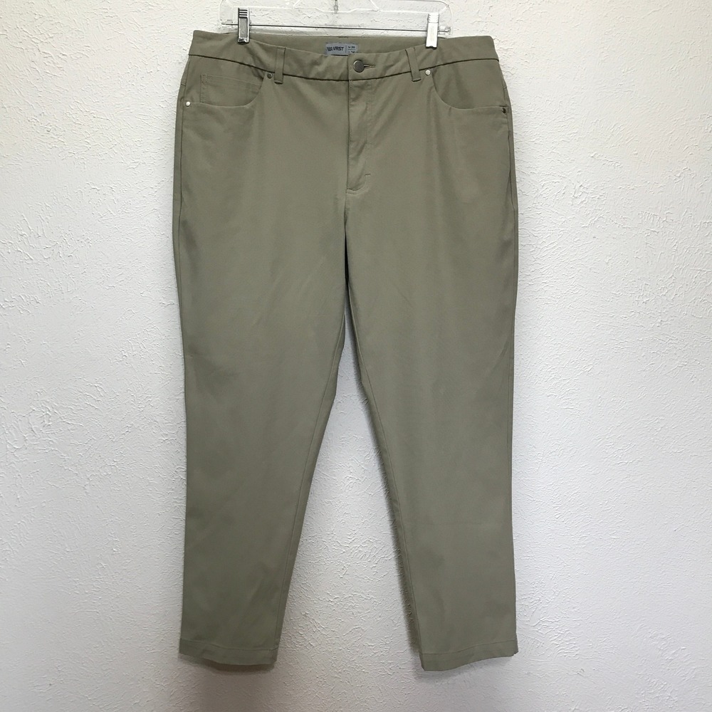 VRST Limitless 5 Pocket Pants Men 38x28.5 Khaki Performance Stretch Golf Chino